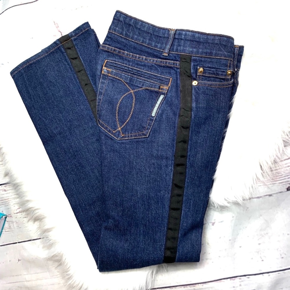 👖|•PRASAD•| Tuxedo Striped Jeans 👖 - Picture 2 of 8